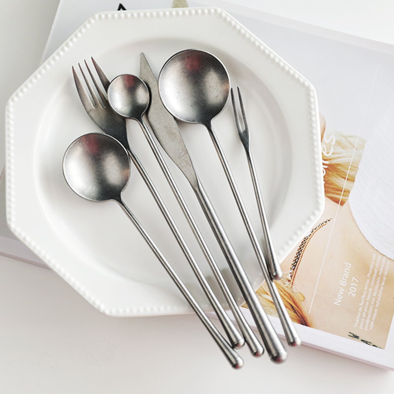 Retro 304 Bộ Dao Kéo Hợp Kim I - đánh giá và giá Vintage Collectible Spoons