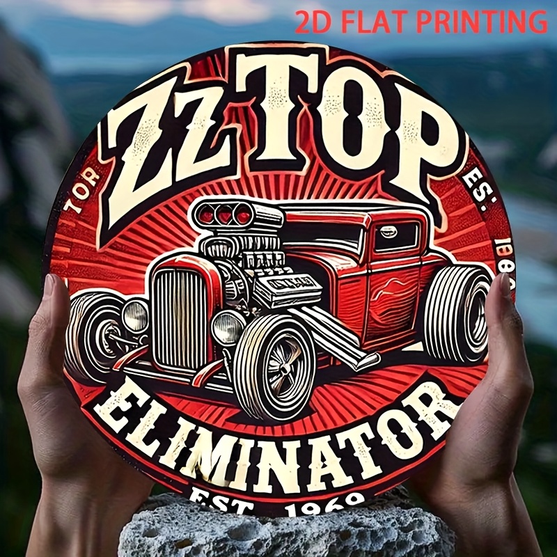 2D Flat, 1pc ZZ Top Eliminator - đánh giá và giá Vintage Collectible Plates