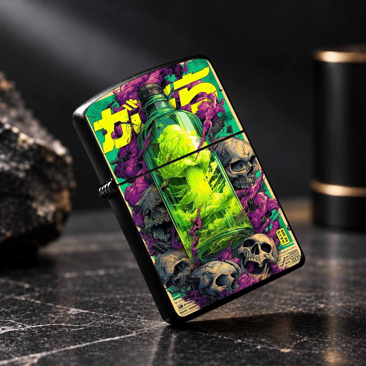 Retro Cyber Lighter Creative M - đánh giá và giá Vintage Collectible Bottles