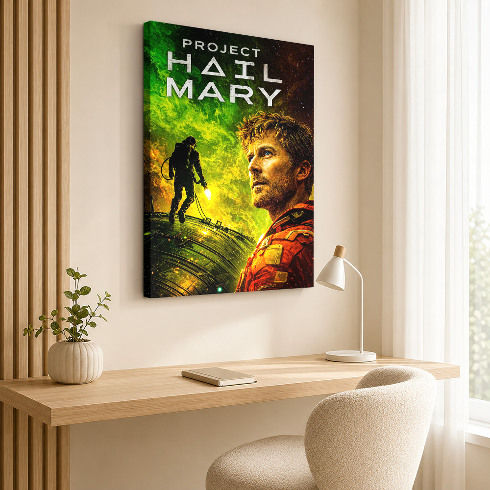 Project Hail Mary Movie Canvas - đánh giá và giá Vintage Collectible Posters