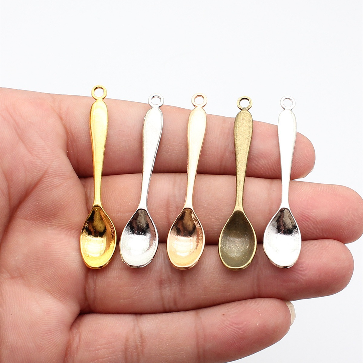 WYSIWYG 10pcs 54x11mm 5 Colors - đánh giá và giá Vintage Collectible Spoons