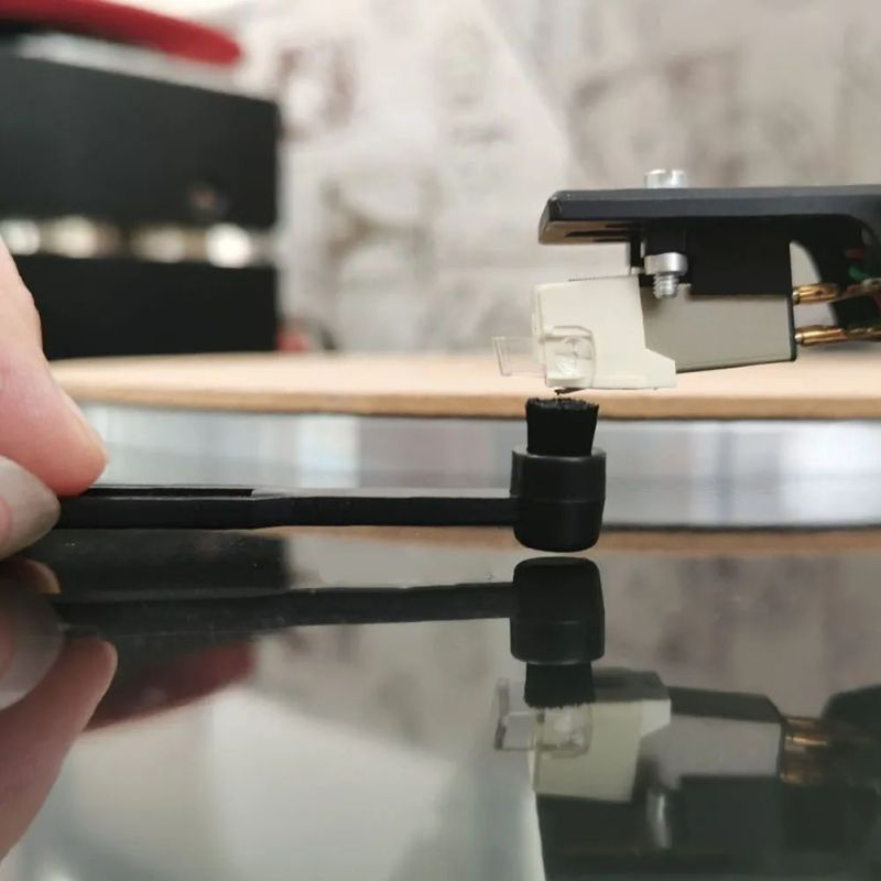 Turntable Cartridge Stylus Bru - đánh giá và giá Vinyl Record Cleaner